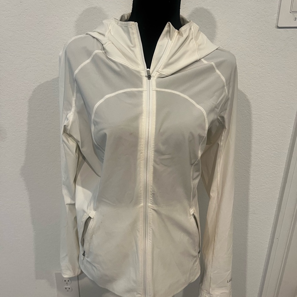 lululemon athletica White Utility Jacket